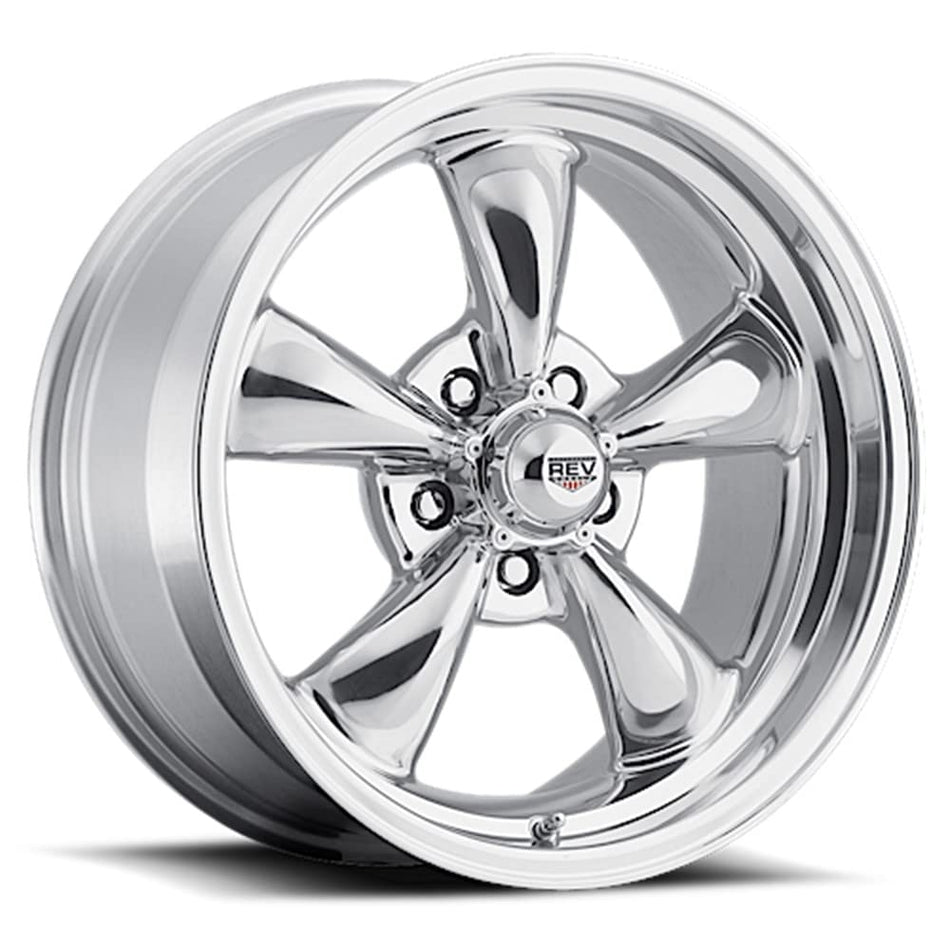 REV Wheels 100P-7906100 100 Series 17x9 5 bs 5x4.75/5x120.65 Polished