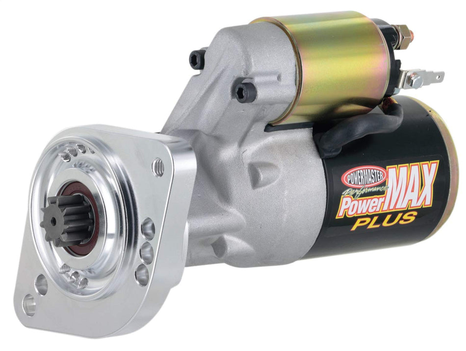 Powermaster 9000-15 PowerMAX Plus Starter with Billet (Black AMC/Jeep All V8, L6 (Except 4.0L) Early up to 1987 14:1 Natural), 1 Pack