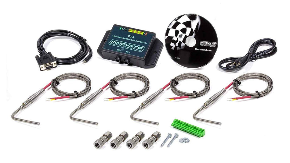 Innovate Motorsports 3895 4-Channel Egt Kit