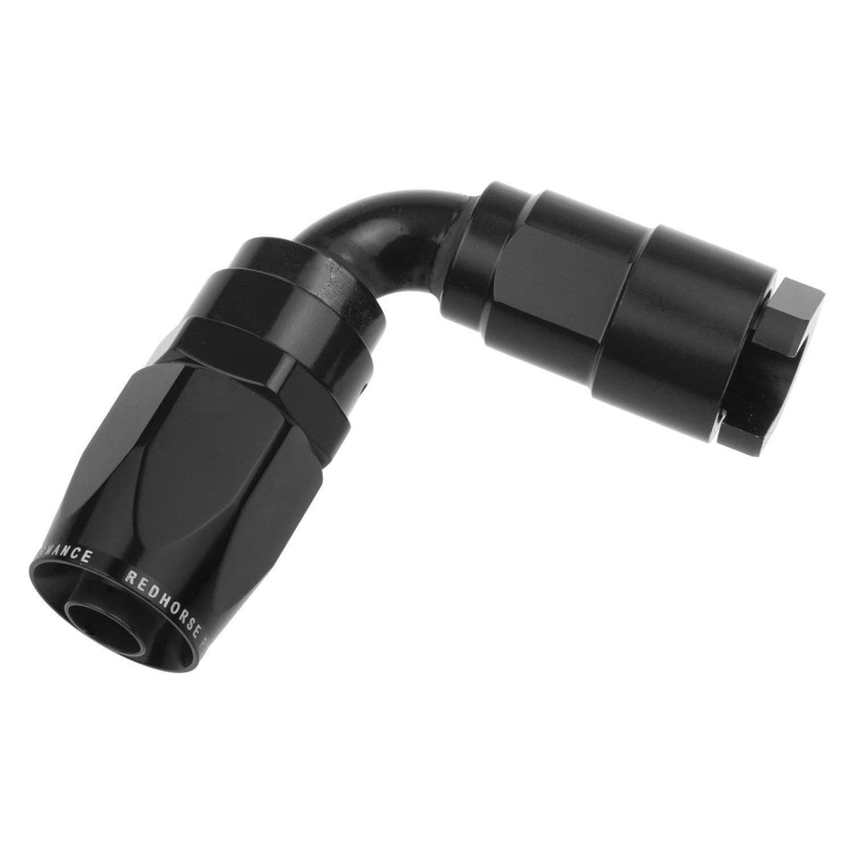 Red Horse Performance 8090-06-06-2 -06 To 3/8 Sae Quick Disconnect Female 90Degree - Black