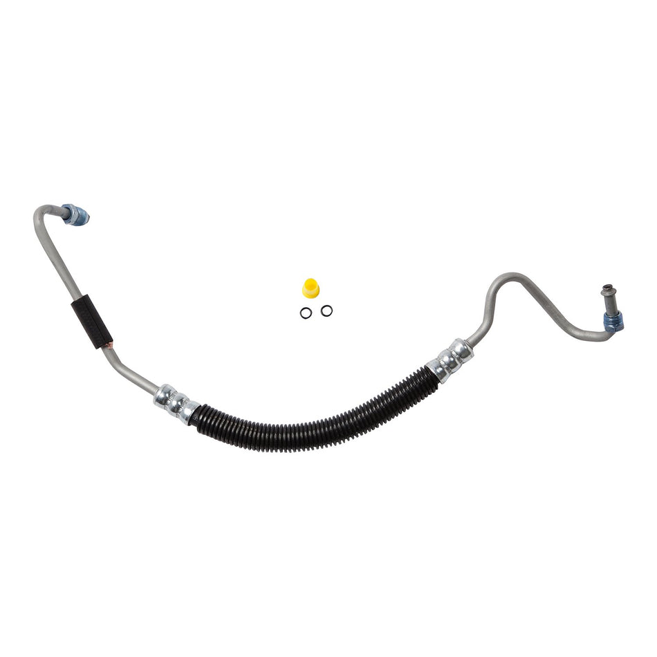 Edelmann 80337 Power Steering Pressure Hose: Replacement for - 2010-01 GM Silverado, Sierra; V-8 6.6L Diesel; W/Hydroboost, Black