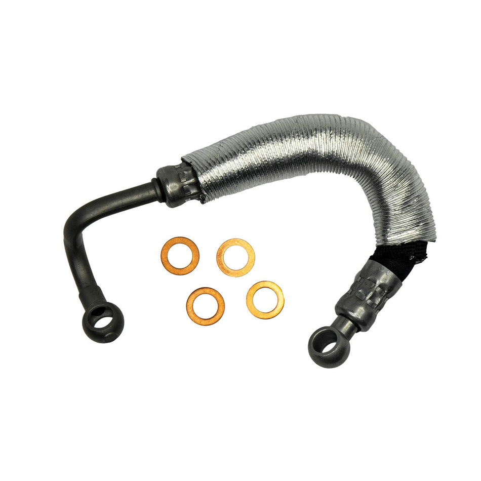 Edelmann 1038 Turbo Oil Line Kit - for 2011-09 BMW 335d; 13-09 BMW X5; 6-CYL. 3.0 L DIESEL ENG.