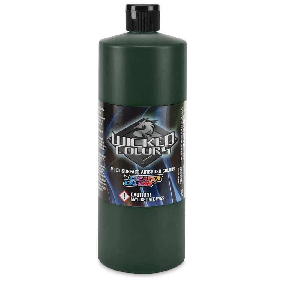 QT Wicked Detail Moss Green Auto-Air Colors Paint-Createx