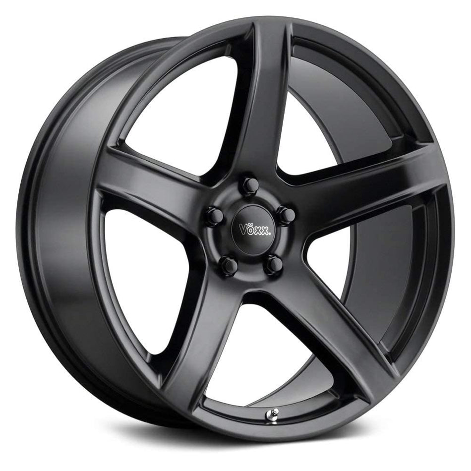 Voxx Replica HELLCAT 2 Custom Wheel - 20x9.5, 18 Offset, 5x114.3 Bolt Pattern, 71.6mm Hub - Matte Black Rim