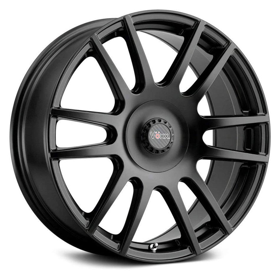 Voxx PISA Custom Wheel - 19x8.5, 35 Offset, 5x120.65 Bolt Pattern, 74.1mm Hub - Matte Black Rim