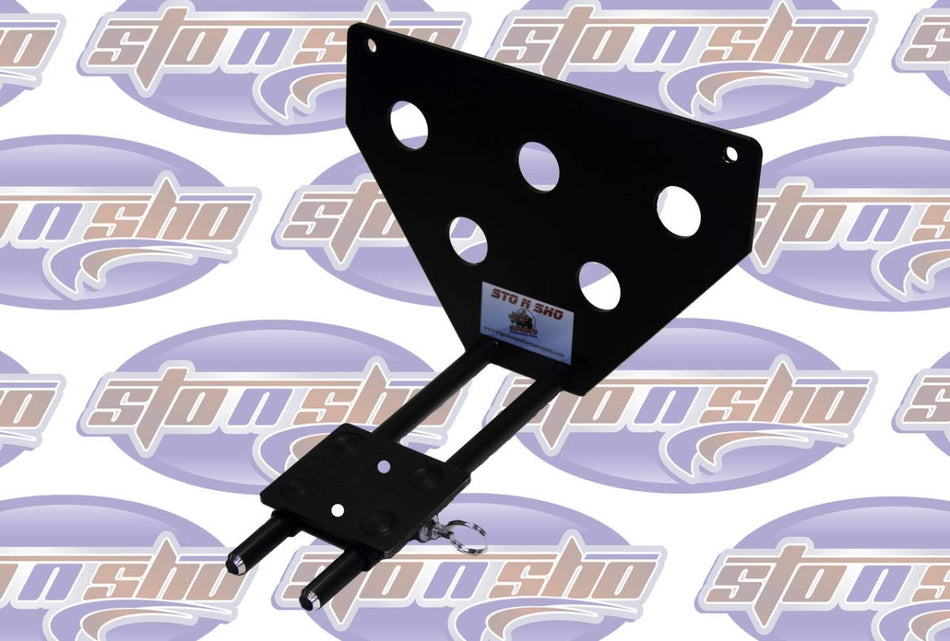 STO N SHO Front License Plate Bracket Compatible with 2018-2023 Ford Mustang GT/EcoBoost Without Performance Pack(SNS135)