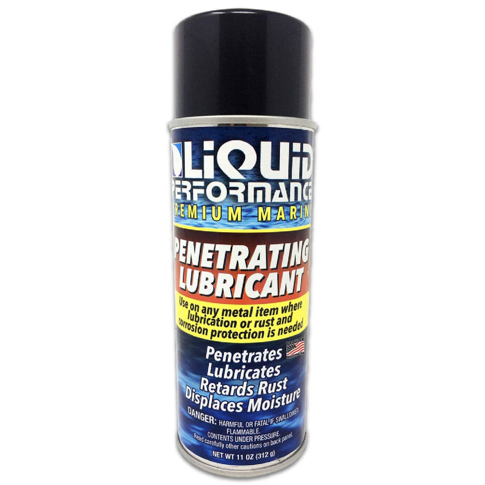 Rust and Corrosion Protection Lubricant - Liquid Performance Premium Marine Penetrating Oil - Penetrates Rust on Any Metal and Harmless to Paints, Plastics, Rubbers and Fabrics - 11 OZ