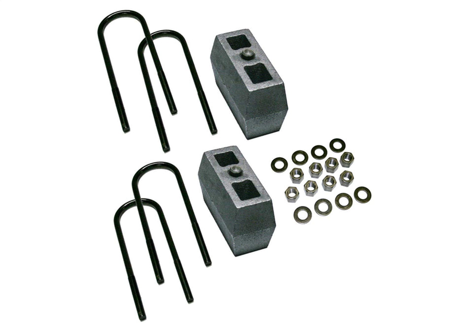 RealTruck Superlift 4" Block Kit for Ford F-250 | Rear Lift Blocks, U-Bolts, & Hardware | 1449 | Fits 1978-1997 Ford F-250 4WD