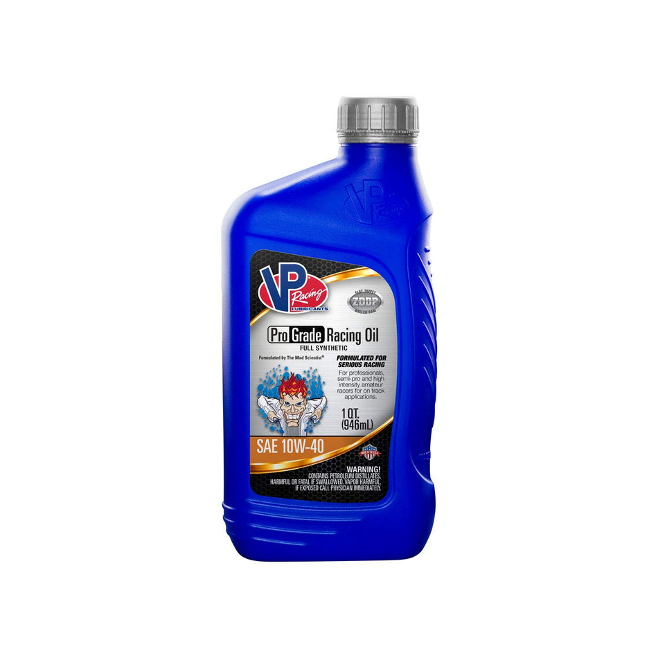 VP Racing Fuels 2745 Full Synthetic Pro Grade Racing Oil Quart 10W-40