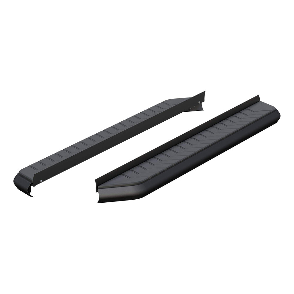 ARIES 2051967 AeroTread 67-Inch Black Stainless Steel SUV Running Boards, Brackets Sold Separately