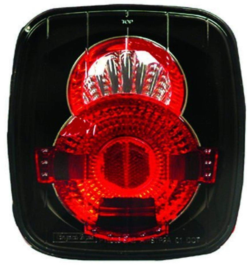IPCW CWT-CE407CB Crystal Eyes Bermuda Black Tail Lamp - Pair
