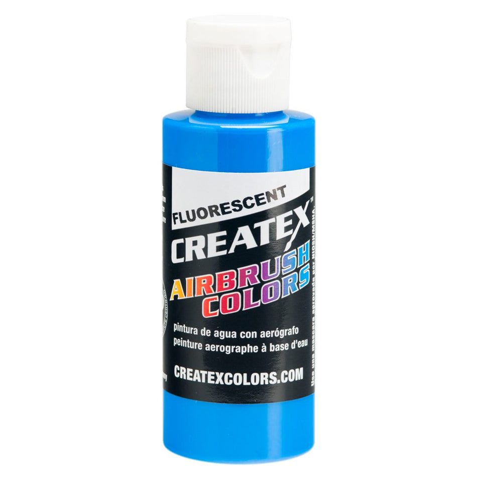 Blue - Fluorescent Neon Illustration Airbrush Paint, 1 Gallon