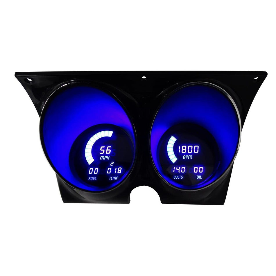 Intellitronix LED Digital Gauge Panel Camaro/Firebird 67-68