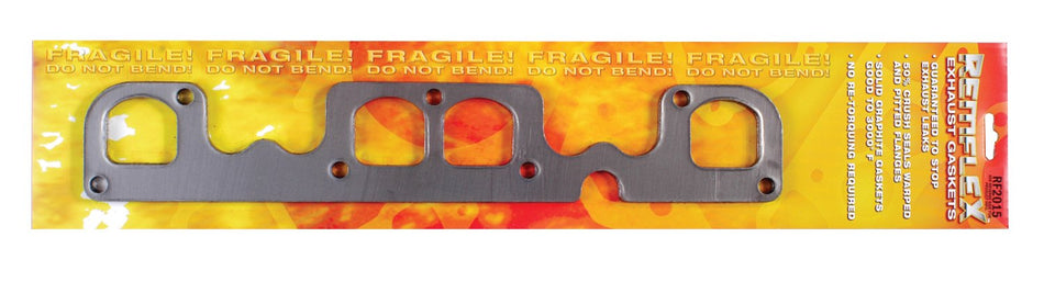 Remflex 2015 Exhaust Gasket for Chevy V8 Engine, (Set of 2)