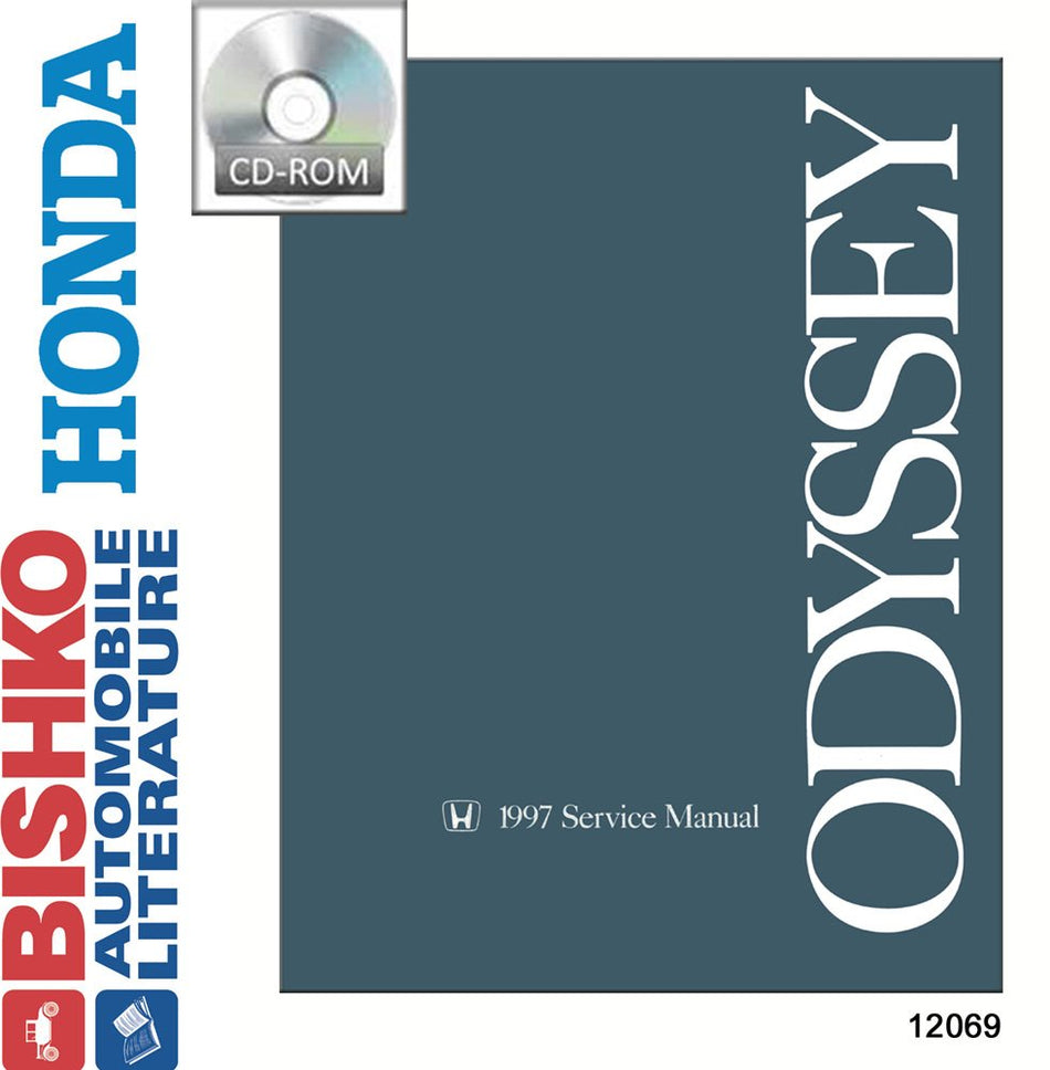 bishko automotive literature - Shop Service Repair Manual CD Engine Drivetrain Wiring OEM for The 1997 Honda Odyssey