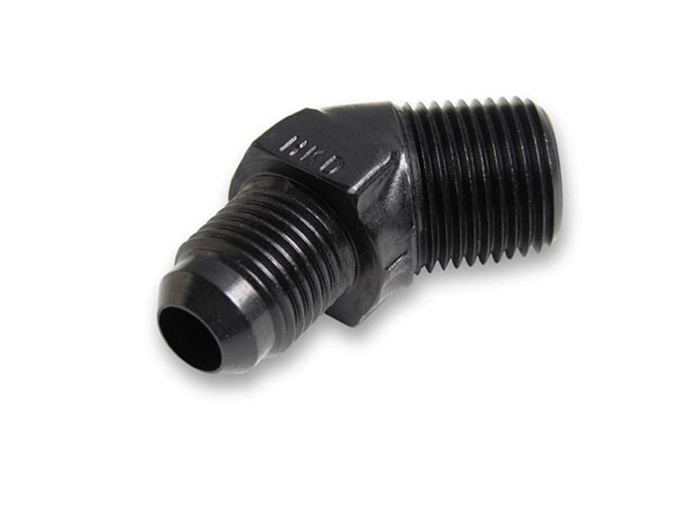 Earl's AT982307ERLP Adapter Fitting (45 Deg 8an to 1/4 NPT)