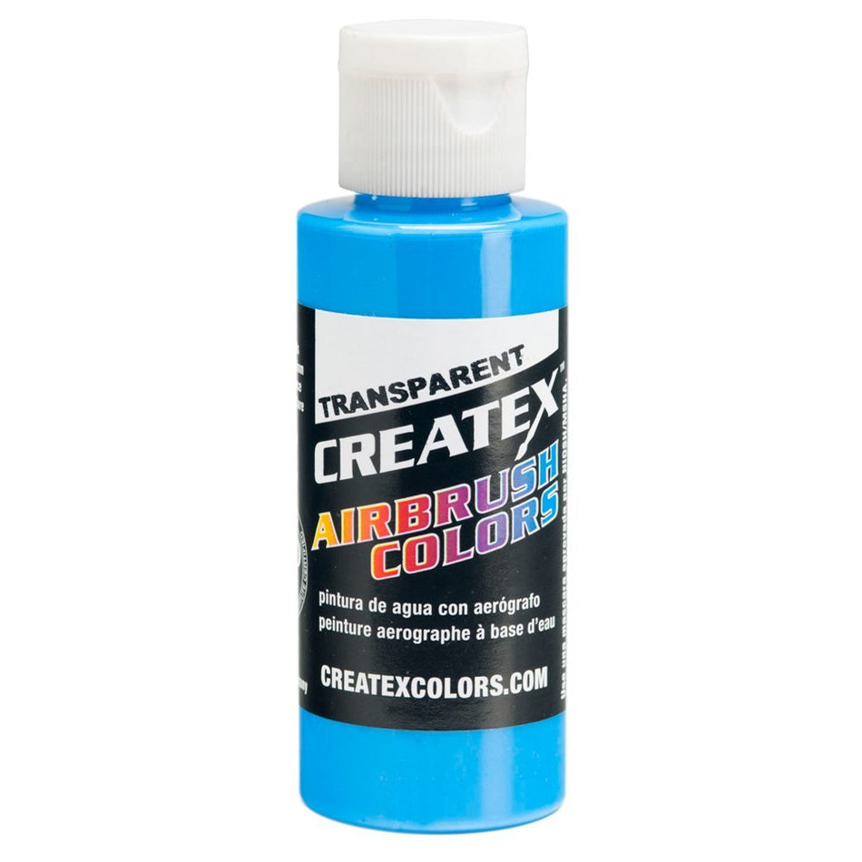 Createx 5105-PT Createx Caribbean Blue Transparent Airbrush Color CREATEX 16 OZ.