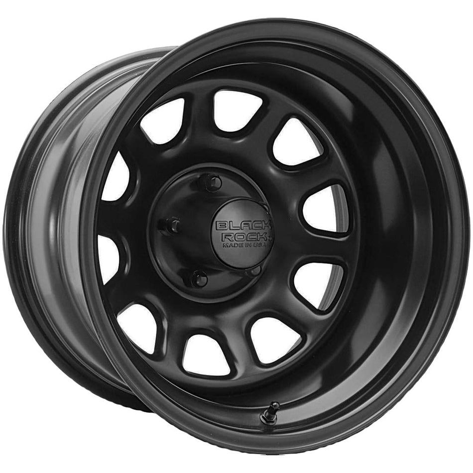 BLACK ROCK 942B D WINDOW Wheel with Matte (0 x 8. inches /6 x 139 mm, -19 mm Offset)