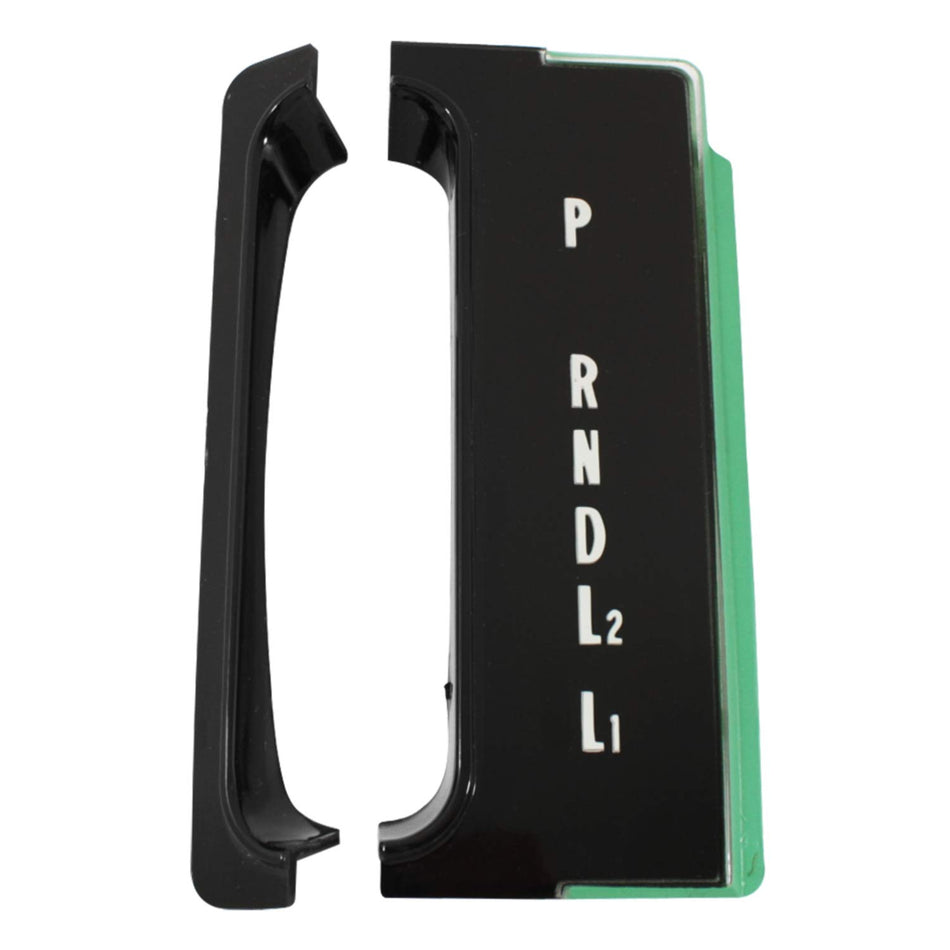 Trim Parts 2441 Full Size Console Indicator Shift Plate (1965 Chevrolet Turbohydromatic)