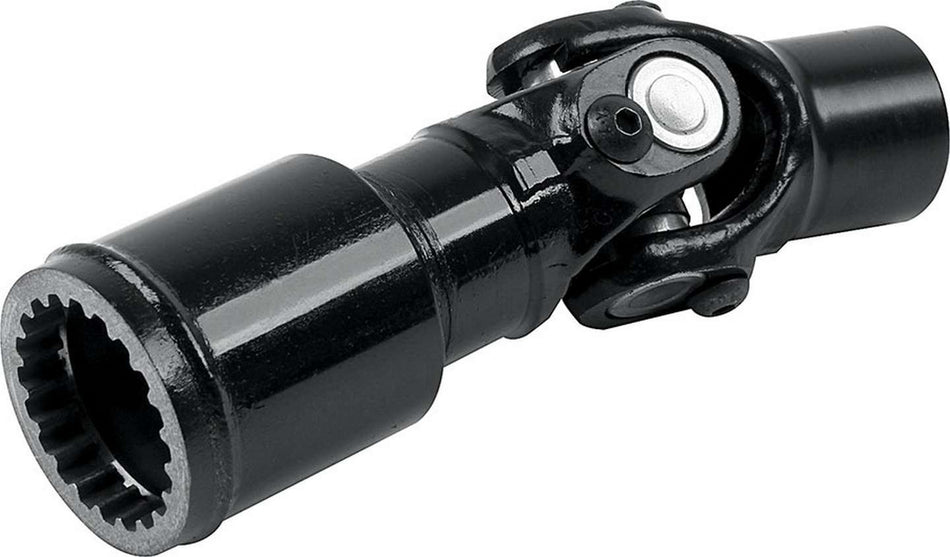 Allstar Steering Loading Coupler, 3/4 in Steering Shaft, Steel, Black Paint, Woodward 20 Spline Disconnect Couplers, Each (ALL52307)