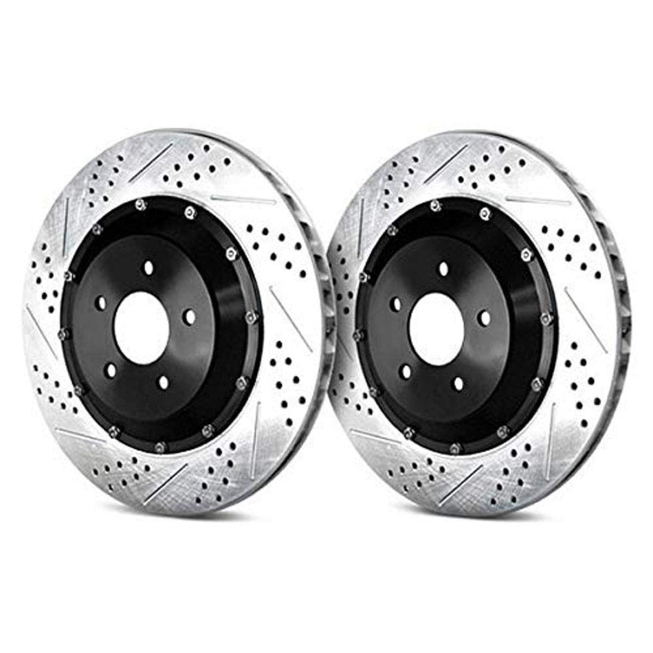 BAER BRAKES 2262022-BKCZ Brake Rotor (14 Rear 13-14 Mustang GT500 EradiSpeed+1 Rotor Upgrade), 1 Pack