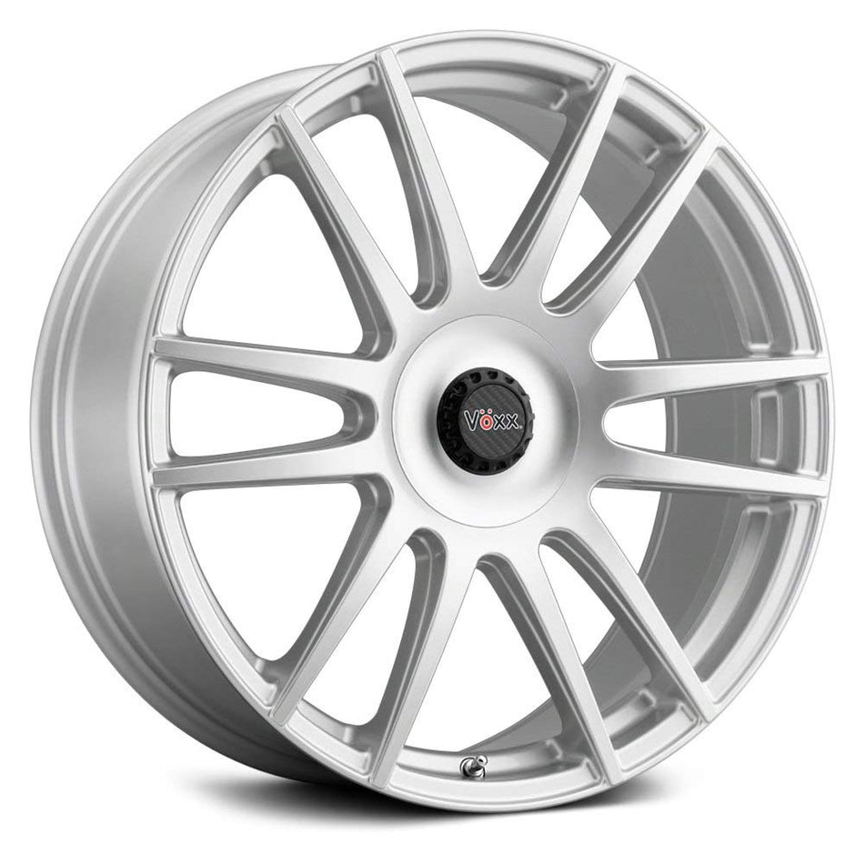 Voxx PISA Custom Wheel - 19x8.5, 35 Offset, 5x114.3 Bolt Pattern, 73.1mm Hub - Silver Rim