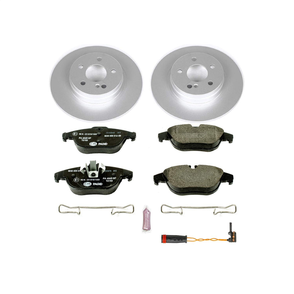 Power Stop ESK6715 Rear Euro-Stop Brake Kit Mercedes