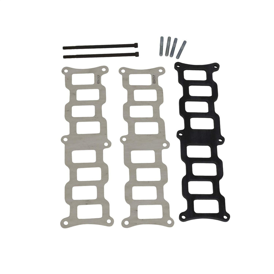 BBK 1549 3/8 Phenolic Intake Manifold Spacer Kit for TFS, Trickflow Track Heat Ford 5.0L Intake Manifold