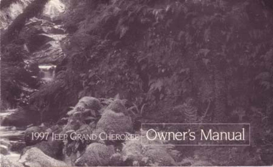 bishko automotive literature 1997 Jeep Grand Cherokee Owners Manual User Guide Reference Operator Book Fuses