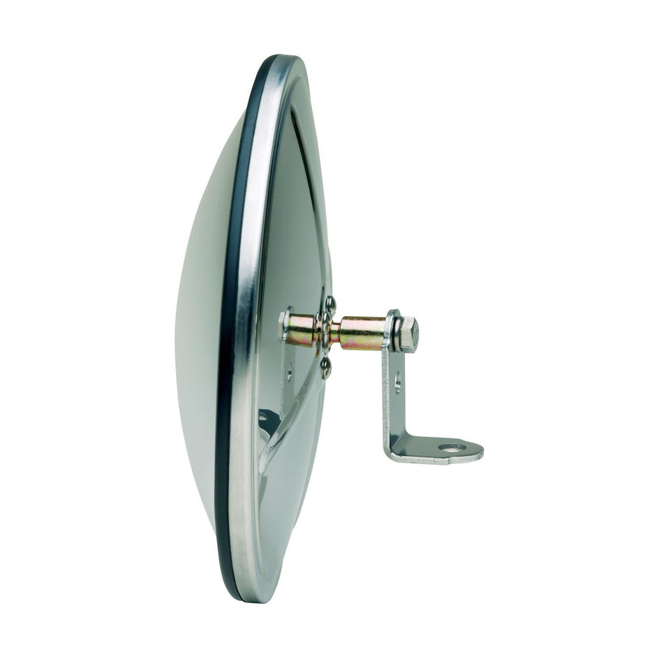 Fit System CL085BB 8-1/2 Stainless Steel Round Full Bubble Convex Mirror
