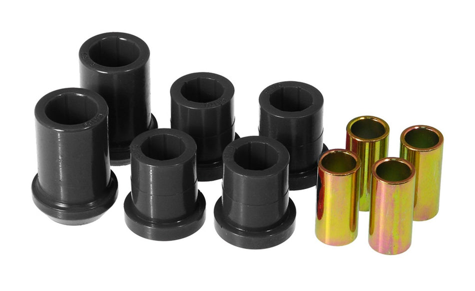 Prothane 4-207-BL Black Front Upper and Lower Control Arm Bushing Kit