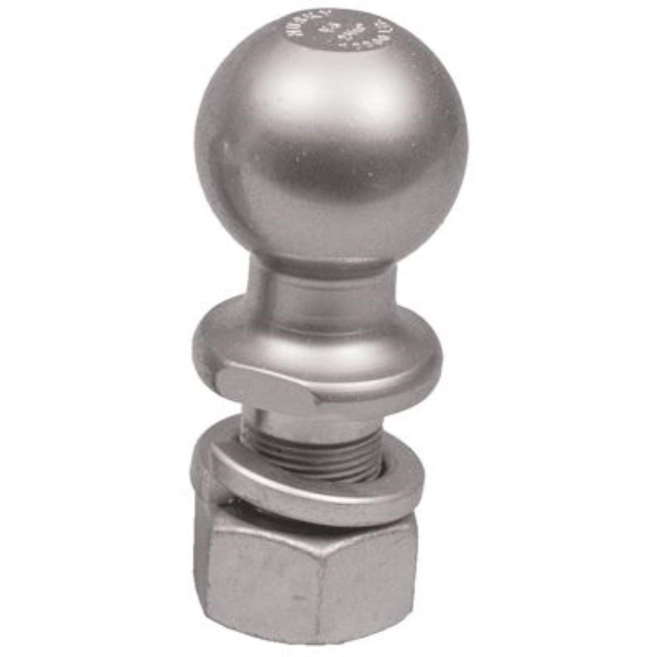 Husky 34924 2 X 1 X 2-7/8 Chrome Solid Steel Trailer Hitch Ball