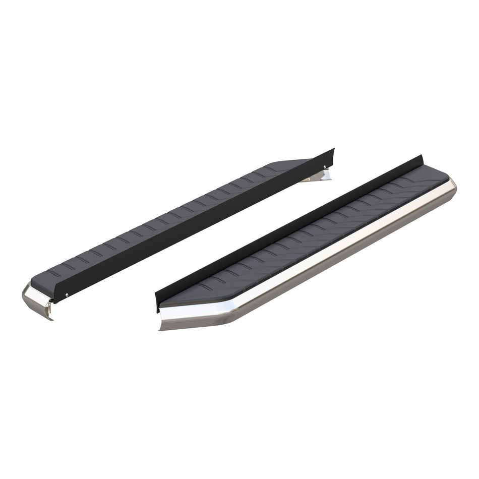 ARIES 2051867 AeroTread 67-Inch Polished Stainless Steel SUV Running Boards, Brackets Sold Separately
