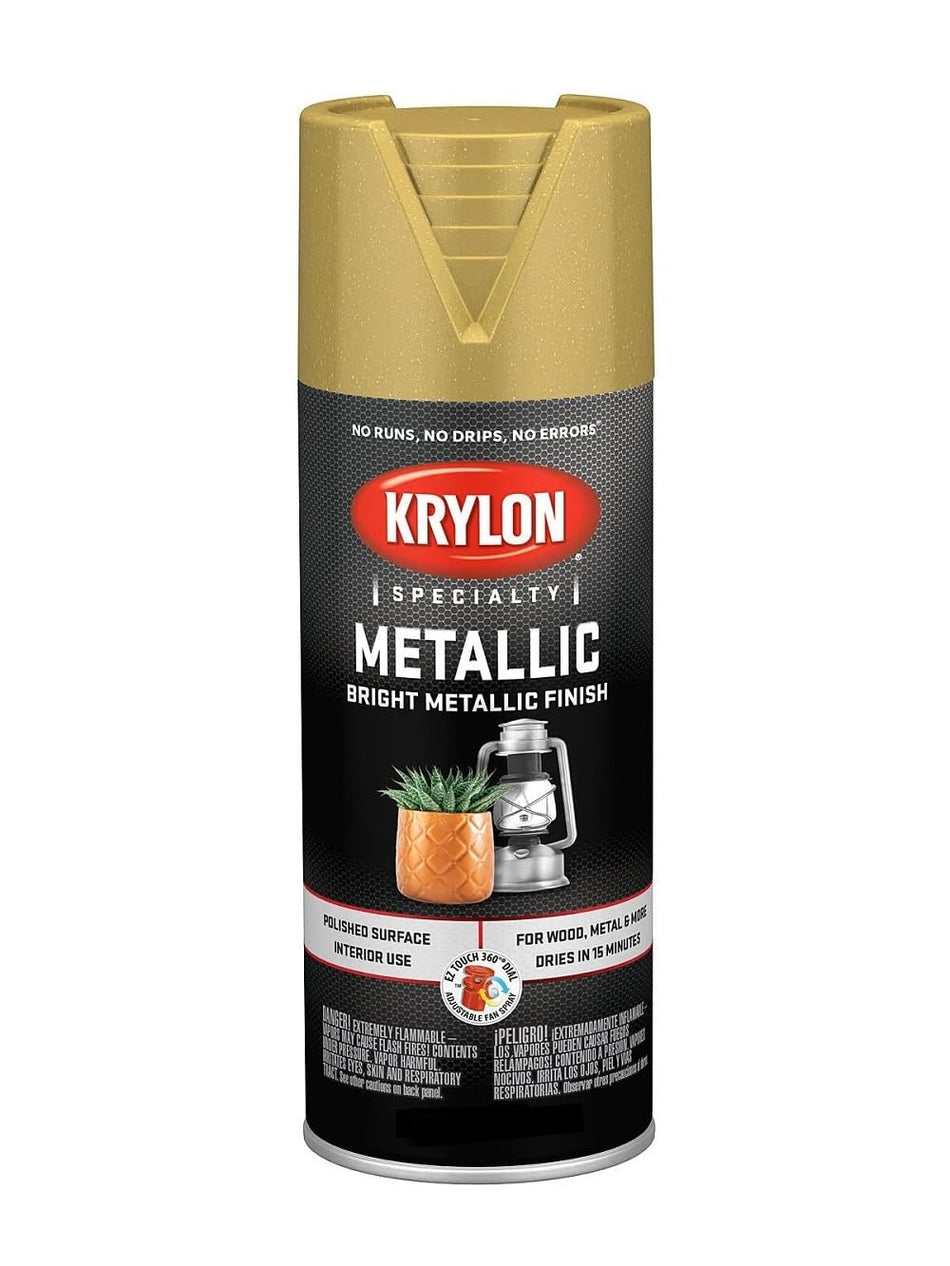 Krylon 1708 Metallic Paints, Brass