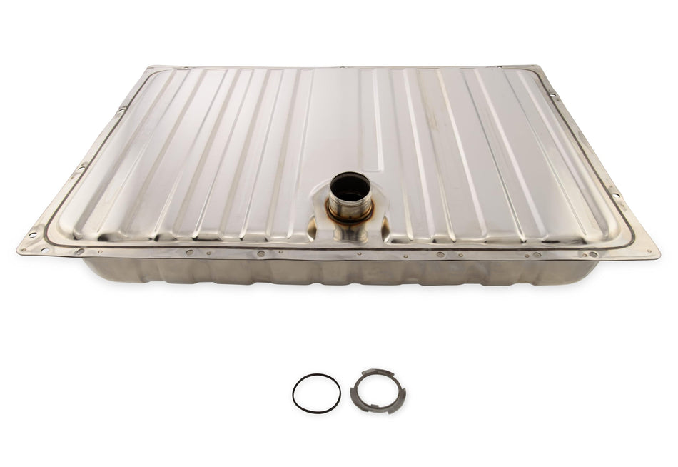 Scott Drake C5ZZ-9002-SS 1965-1968 Stainless Steel Fuel Tank with Drain Plug