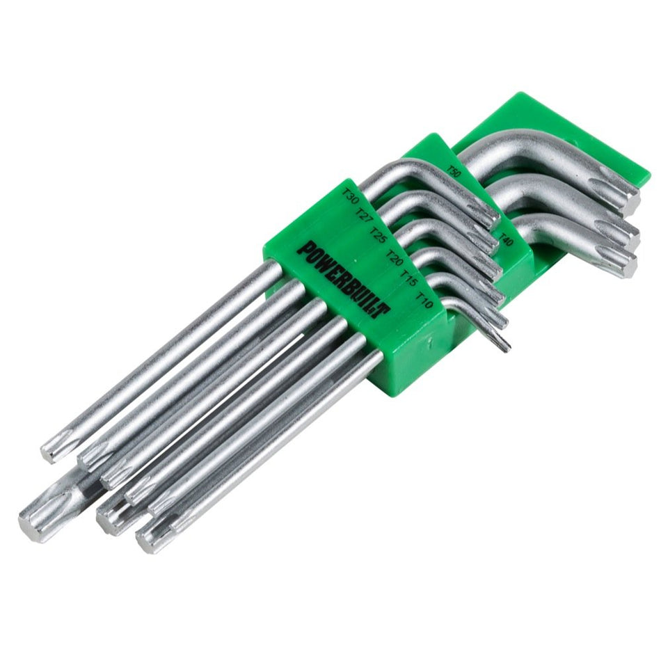 Powerbuilt 941203 9 Pc Long Arm Star Key Set