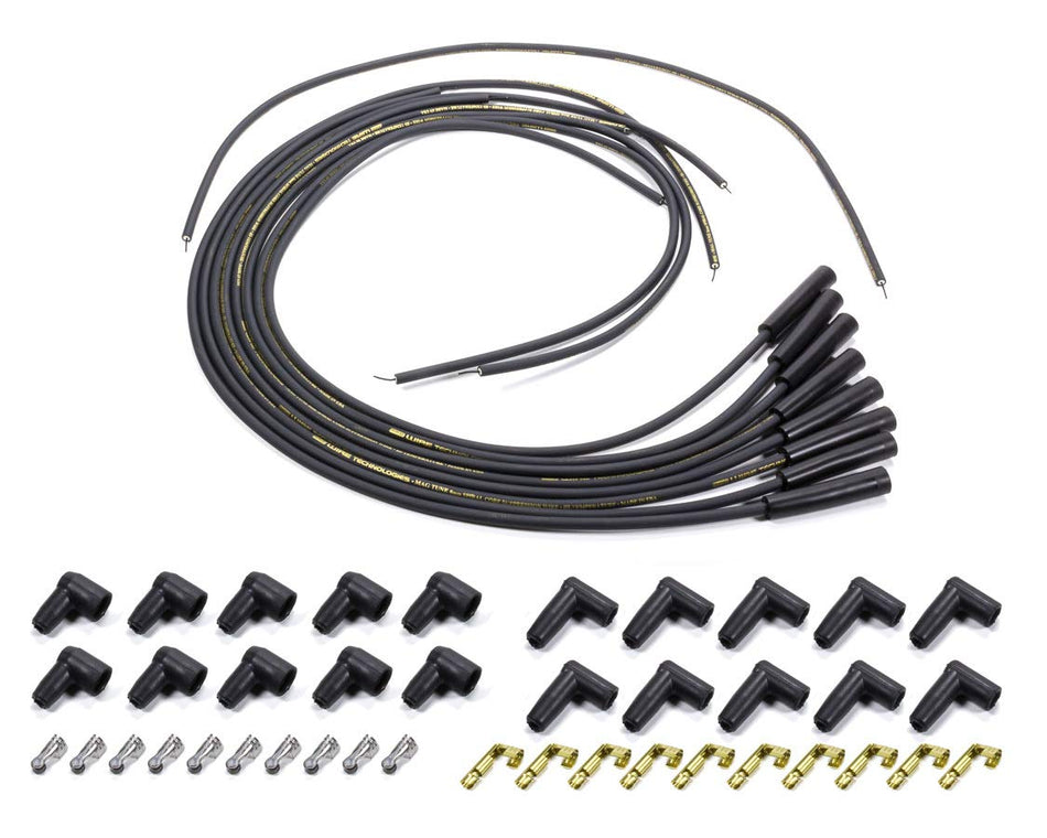 Moroso 9881M Mag Tune Universal Spark Plug Wires, Straight Plug Ends