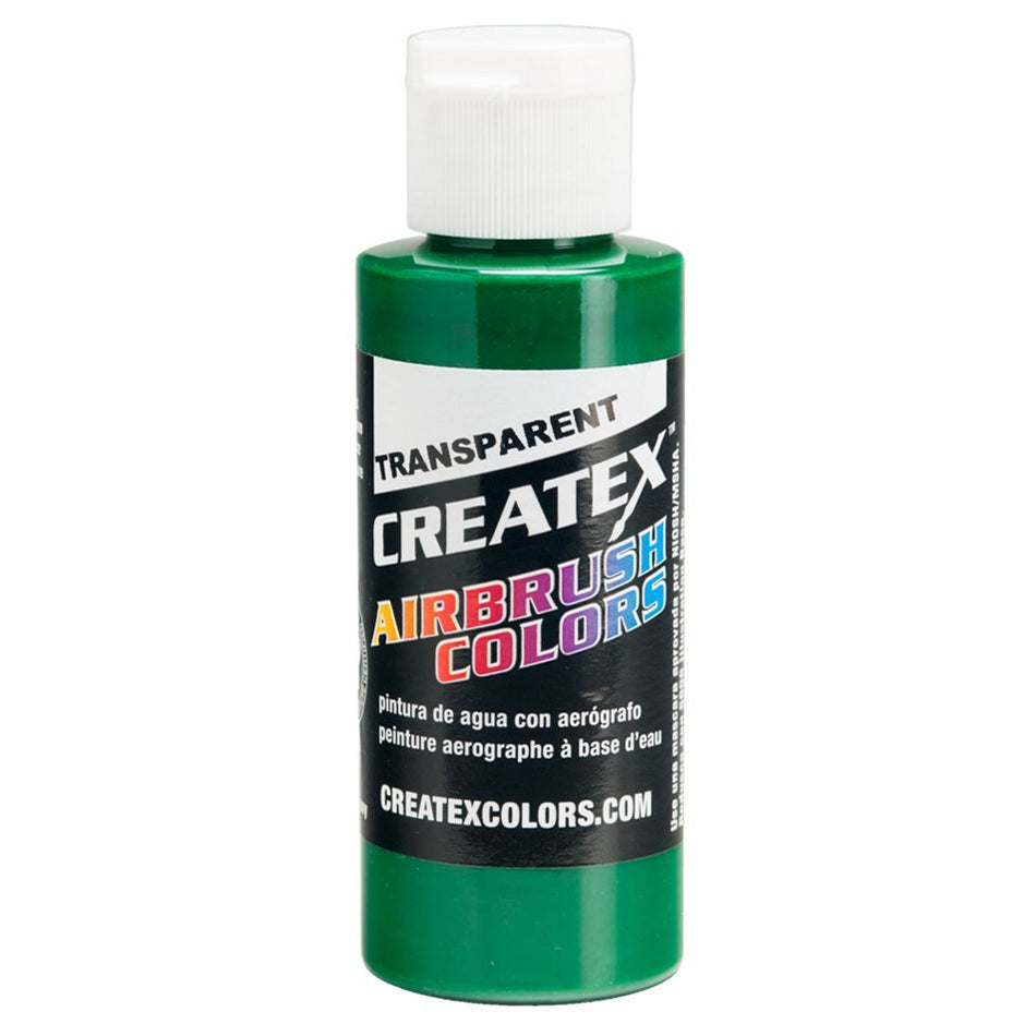 Createx Airbrush Colors transparent brite green 16 oz.