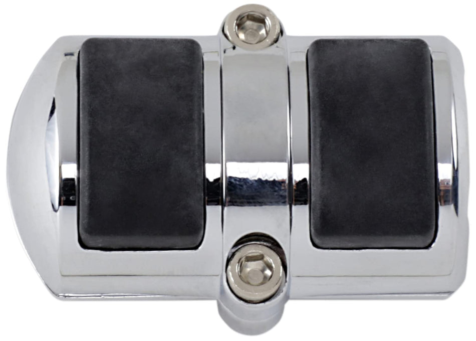 Kuryakyn 4034 Motorcycle Foot Control: Shift Peg Cover for 1998-2017 Yamaha V Star Motorcycles, Chrome, Pack of 1 Black