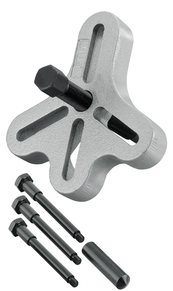 OTC 7912 Crankshaft Balancer Puller Kit and Adapter Set for GM