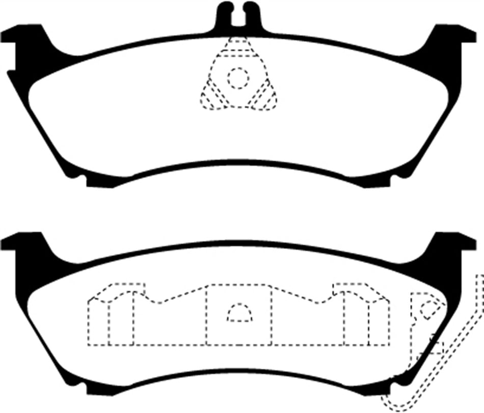 EBC Brakes UD875 Ultimax OEM Replacement Brake Pad