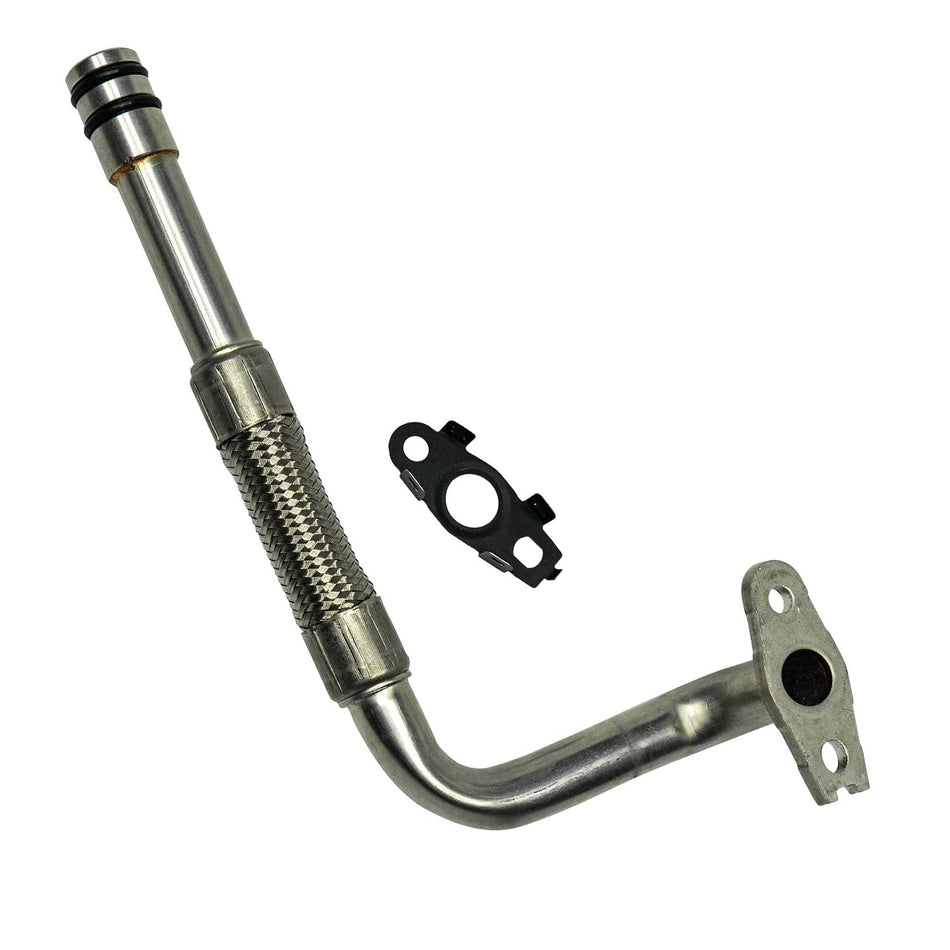 Edelmann 1054 Turbo Oil Line Kit - for 2019-10 Ford Taurus, 19-13 Ford Explorer, 19-10 Ford Flex, Lincoln MKT, 16-10 Lincoln MKS; V-6 3.5 L ENG.