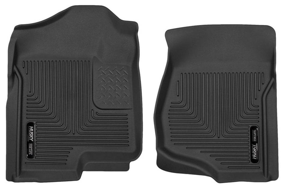 Husky Liners X-act Contour Floor Mats | Fits 2007 - 2014 Ford Edge; 2007 - 2015 Lincoln MKX | 2nd Row, 1-pc Black - 52681
