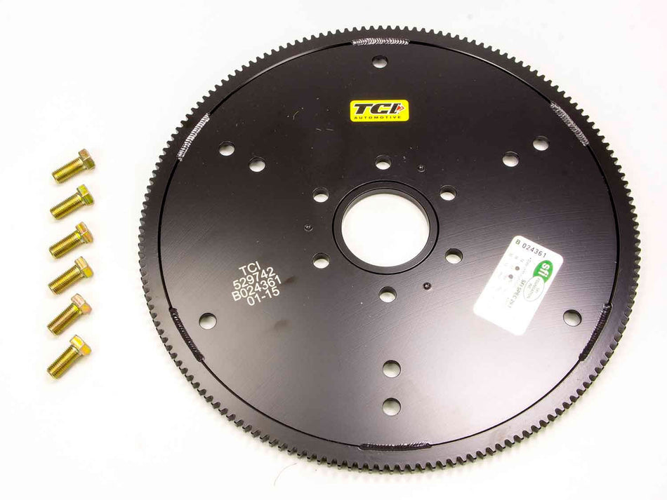 TCI 529742 Ford Engine Flexplate w/Dual Pattern GM Transmission; Internal Balance