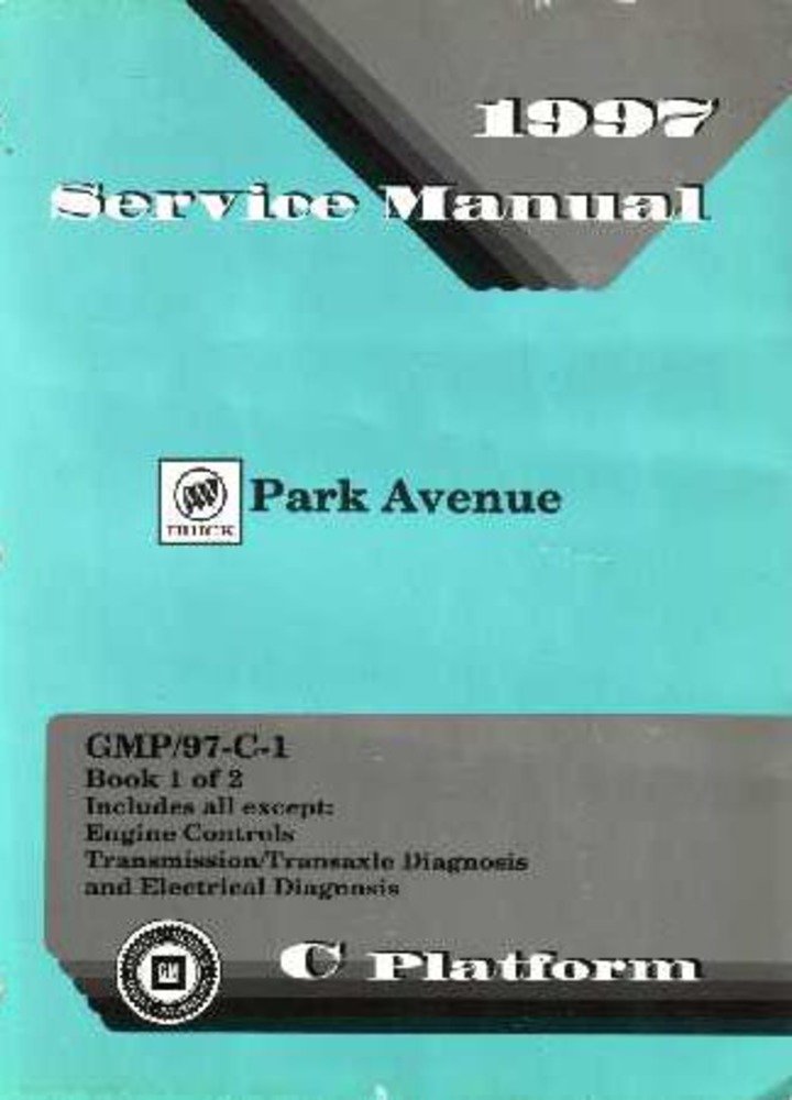 bishko automotive literature 1997 Buick Park Avenue Shop Service Repair Manual Book Engine Electrical OEM