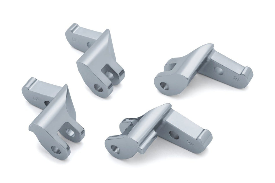 Kuryakyn Relocator Brackets for Driver Boards for Harley 20117-2018 V-Twin FLH, FLT
