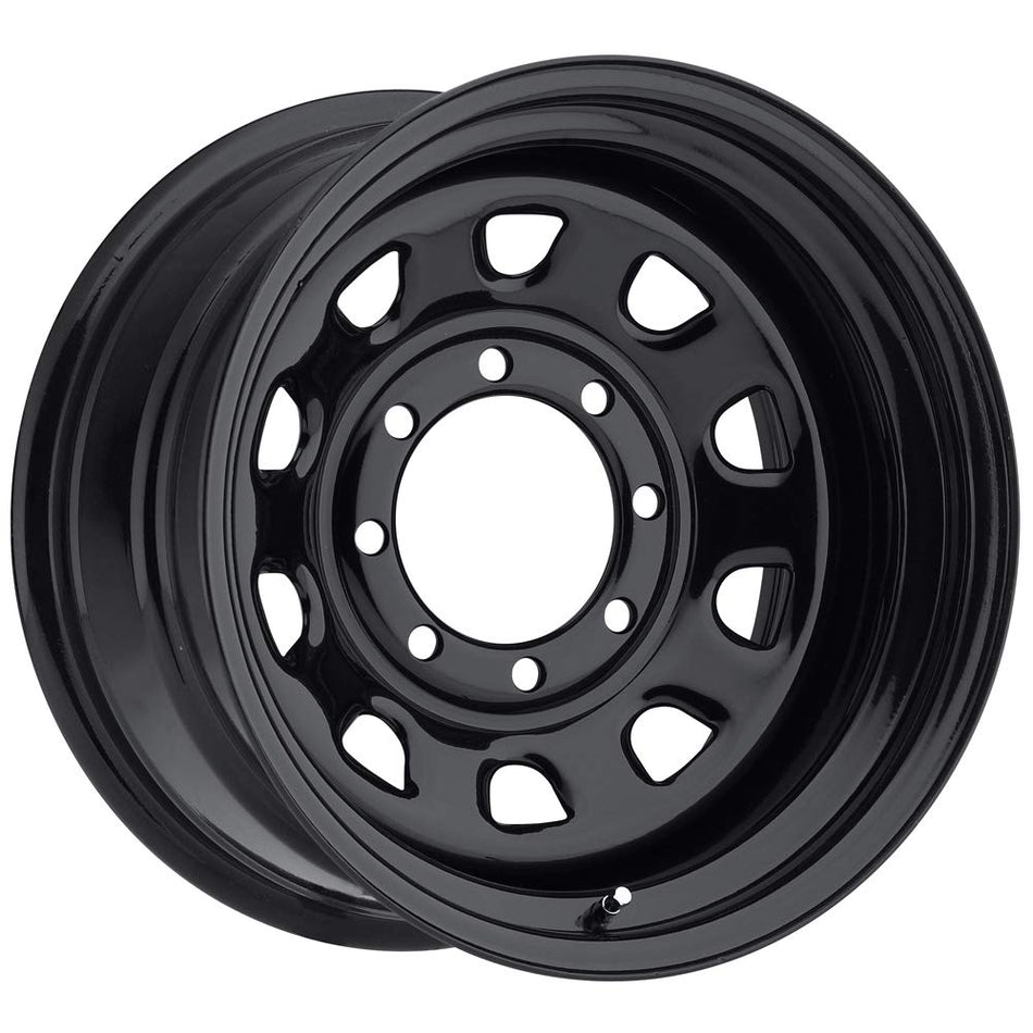 Vision 84 D Window 15x7 5x139.7/5x5.5 -6mm Gloss Black Wheel Rim