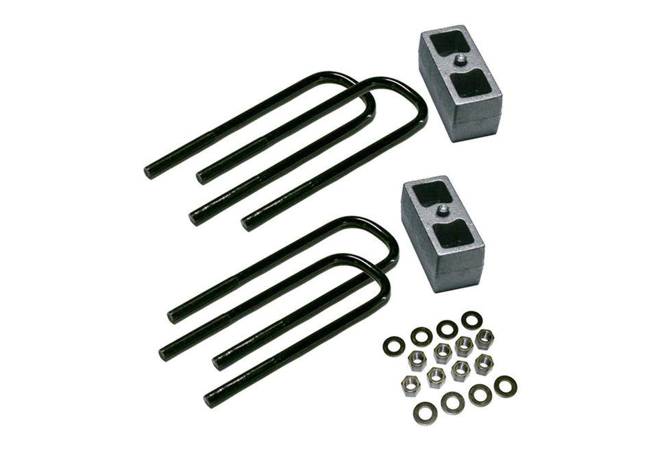 RealTruck SUPERLIFT SUSPENSION 3" Block Kit for Ford F-250 | Rear Lift Blocks, U-Bolts, & Hardware | 9086 | Fits 2011-2016 Ford F-250 Super Duty with Factory Overloads
