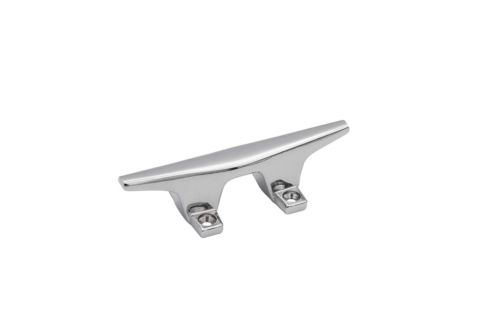 Moeller Marine 054005-10, Zamak Cleat, Chrome Plated, Pair