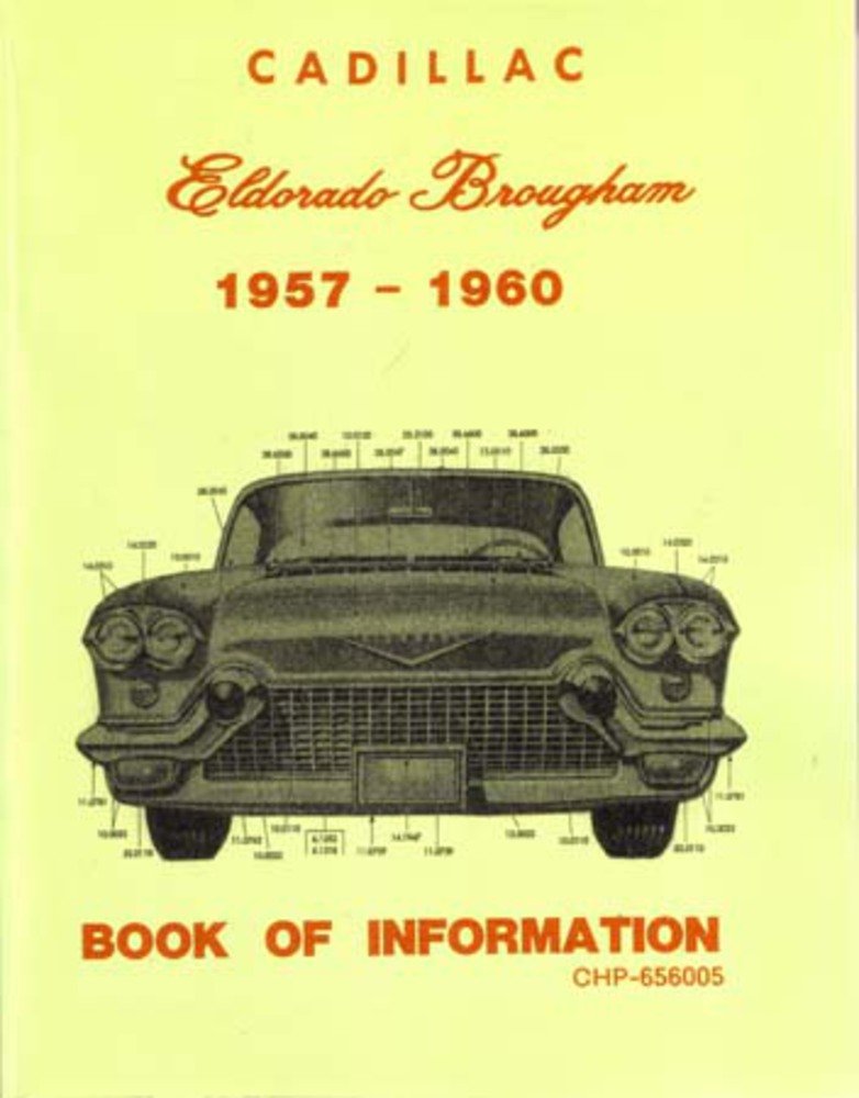 bishko automotive literature 1957 1958 1959 1961 1960 Cadillac Eldorado Brougham Book